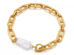 HY Wholesale Bracelets Jewelry 316L Stainless Steel Bracelets Jewelry-HY0151B0626