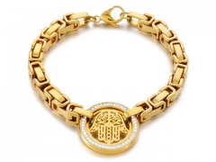 HY Wholesale Bracelets Jewelry 316L Stainless Steel Bracelets Jewelry-HY0151B0326