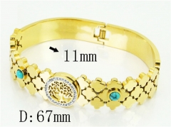 HY Wholesale Bangles Jewelry Stainless Steel 316L Popular Bangle-HY32B1086H2