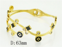 HY Wholesale Bangles Jewelry Stainless Steel 316L Popular Bangle-HY32B1079HJW