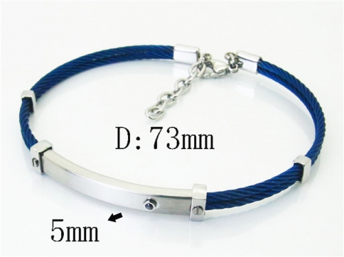 HY Wholesale Bangles Jewelry Stainless Steel 316L Popular Bangle-HY41B0175IQQ