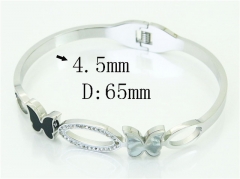 HY Wholesale Bangles Jewelry Stainless Steel 316L Popular Bangle-HY80B1899PZ