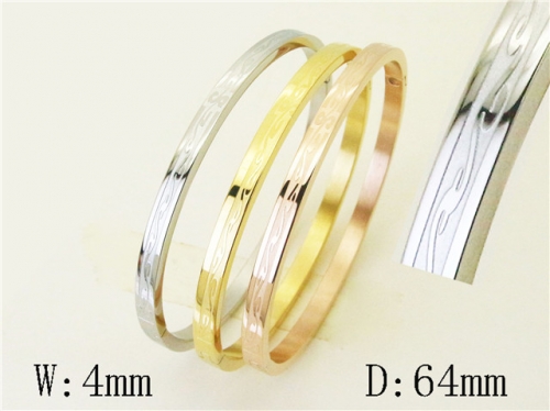 HY Wholesale Bangles Jewelry Stainless Steel 316L Popular Bangle-HY42B0250HOB