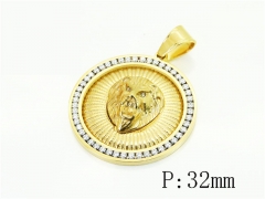HY Wholesale Pendant Jewelry 316L Stainless Steel Jewelry Pendant-HY13P2118HLF