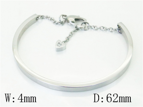 HY Wholesale Bangles Jewelry Stainless Steel 316L Popular Bangle-HY42B0243PQ