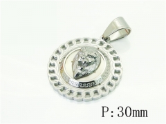 HY Wholesale Pendant Jewelry 316L Stainless Steel Jewelry Pendant-HY13P2119H0L
