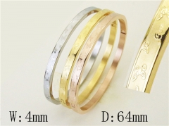 HY Wholesale Bangles Jewelry Stainless Steel 316L Popular Bangle-HY42B0252HOC