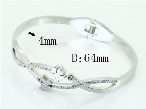 HY Wholesale Bangles Jewelry Stainless Steel 316L Popular Bangle-HY32B1066HQQ