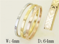 HY Wholesale Bangles Jewelry Stainless Steel 316L Popular Bangle-HY42B0258HOS