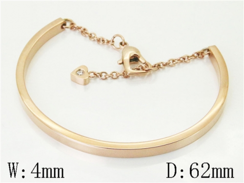HY Wholesale Bangles Jewelry Stainless Steel 316L Popular Bangle-HY42B0245HIL