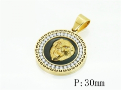 HY Wholesale Pendant Jewelry 316L Stainless Steel Jewelry Pendant-HY13P2128H3Y