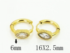 HY Wholesale Earrings 316L Stainless Steel Earrings Jewelry-HY06E0564HDD
