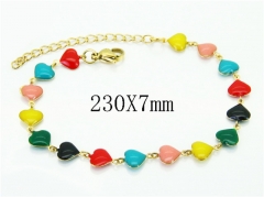 HY Wholesale Bracelets 316L Stainless Steel Jewelry Bracelets-HY39B0947KS