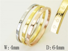 HY Wholesale Bangles Jewelry Stainless Steel 316L Popular Bangle-HY42B0247HOQ