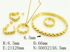 HY Wholesale Jewelry Set 316L Stainless Steel jewelry Set-HY50S0490JLV