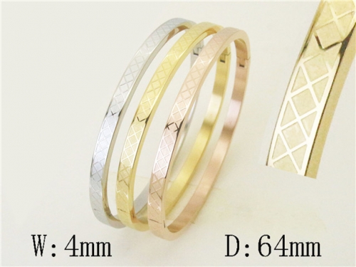 HY Wholesale Bangles Jewelry Stainless Steel 316L Popular Bangle-HY42B0257HOD