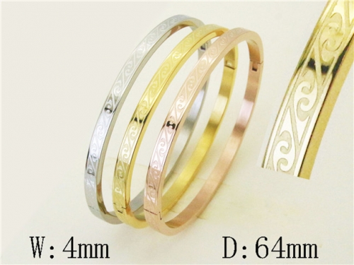 HY Wholesale Bangles Jewelry Stainless Steel 316L Popular Bangle-HY42B0253HOX