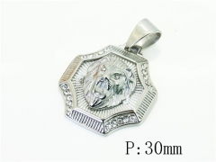 HY Wholesale Pendant Jewelry 316L Stainless Steel Jewelry Pendant-HY13P2091H2S