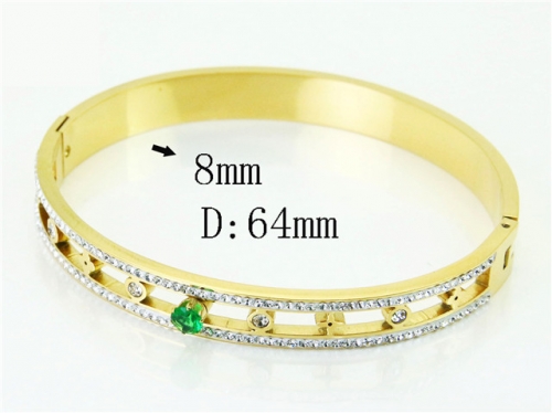 HY Wholesale Bangles Jewelry Stainless Steel 316L Popular Bangle-HY32B1069HJL