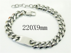 HY Wholesale Bracelets 316L Stainless Steel Jewelry Bracelets-HY41B0181HLE