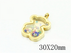 HY Wholesale Pendant Jewelry 316L Stainless Steel Jewelry Pendant-HY13P2065PV