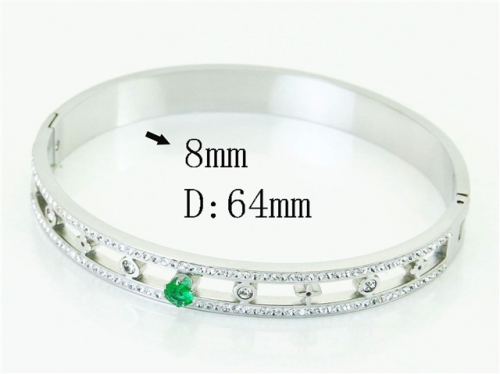 HY Wholesale Bangles Jewelry Stainless Steel 316L Popular Bangle-HY32B1068HIL