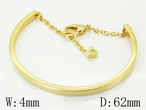 HY Wholesale Bangles Jewelry Stainless Steel 316L Popular Bangle-HY42B0244HHA