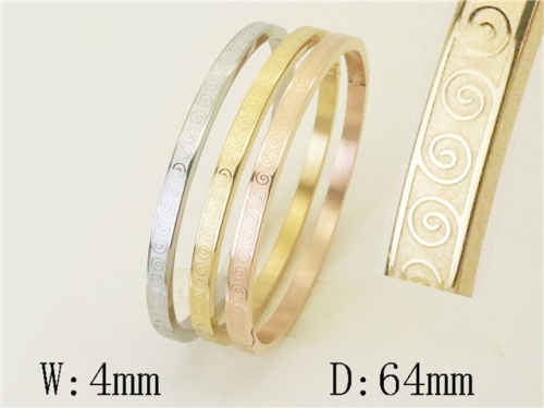 HY Wholesale Bangles Jewelry Stainless Steel 316L Popular Bangle-HY42B0259HOA