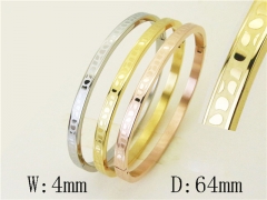 HY Wholesale Bangles Jewelry Stainless Steel 316L Popular Bangle-HY42B0251HOV