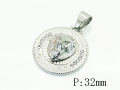 HY Wholesale Pendant Jewelry 316L Stainless Steel Jewelry Pendant-HY13P2097OE
