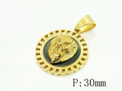 HY Wholesale Pendant Jewelry 316L Stainless Steel Jewelry Pendant-HY13P2113HG0