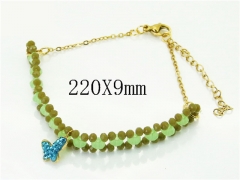 HY Wholesale Bracelets 316L Stainless Steel Jewelry Bracelets-HY92B0054HIQ