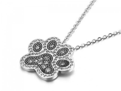 HY Wholesale Stainless Steel 316L Jewelry Popular Necklaces-HY0151N0375
