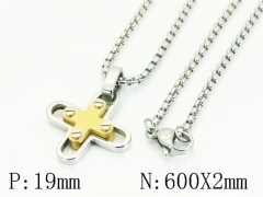 HY Wholesale Stainless Steel 316L Jewelry Popular Necklaces-HY41N0320HKC