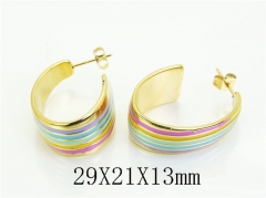 HY Wholesale Earrings 316L Stainless Steel Earrings Jewelry-HY25E0796HJL