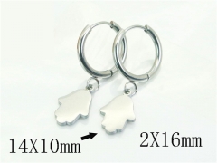 HY Wholesale Earrings 316L Stainless Steel Earrings Jewelry-HY80E1125IE