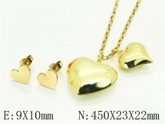 HY Wholesale Jewelry Set 316L Stainless Steel jewelry Set Fashion Jewelry-HY45S0084HKR