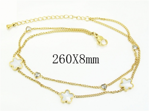 HY Wholesale Bracelets 316L Stainless Steel Jewelry Bracelets-HY32B1096HHE