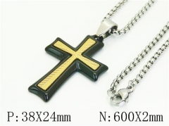HY Wholesale Stainless Steel 316L Jewelry Popular Necklaces-HY41N0331HLR