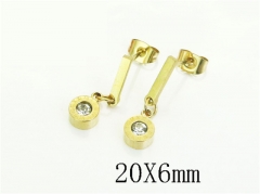 HY Wholesale Earrings 316L Stainless Steel Earrings Jewelry-HY80E1142IL