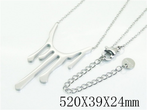 HY Wholesale Stainless Steel 316L Jewelry Popular Necklaces-HY25N0169PL
