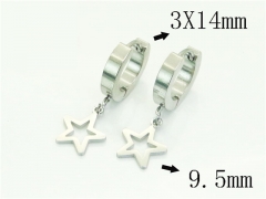 HY Wholesale Earrings 316L Stainless Steel Earrings Jewelry-HY80E1118JG