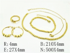 HY Wholesale Jewelry Set 316L Stainless Steel jewelry Set Fashion Jewelry-HY50S0529JAA