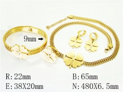 HY Wholesale Jewelry Set 316L Stainless Steel jewelry Set Fashion Jewelry-HY50S0538JYY