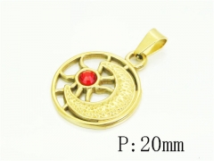 HY Wholesale Pendant Jewelry 316L Stainless Steel Jewelry Pendant-HY12P1849SJL