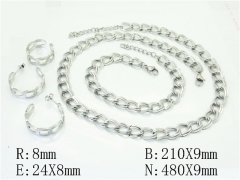 HY Wholesale Jewelry Set 316L Stainless Steel jewelry Set Fashion Jewelry-HY50S0543IOF