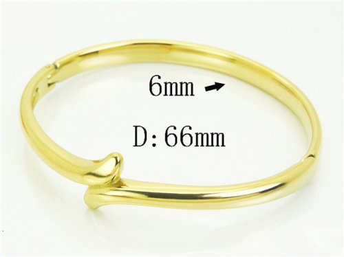 HY Wholesale Bangles Jewelry Stainless Steel 316L Popular Bangle-HY80B1907HKC