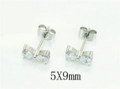HY Wholesale Earrings 316L Stainless Steel Earrings Jewelry-HY12E0389OE