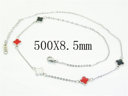 HY Wholesale Stainless Steel 316L Jewelry Popular Necklaces-HY80N0909NB
