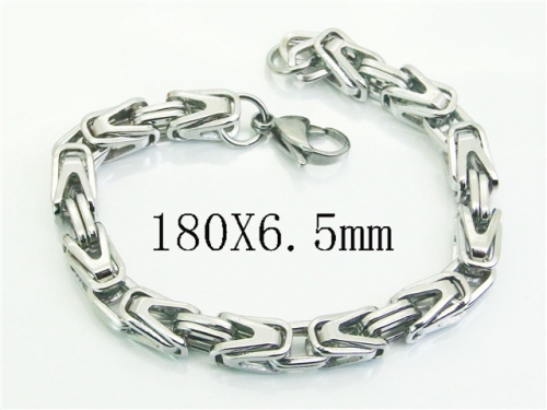 HY Wholesale Bracelets 316L Stainless Steel Jewelry Bracelets-HY53B0179ML